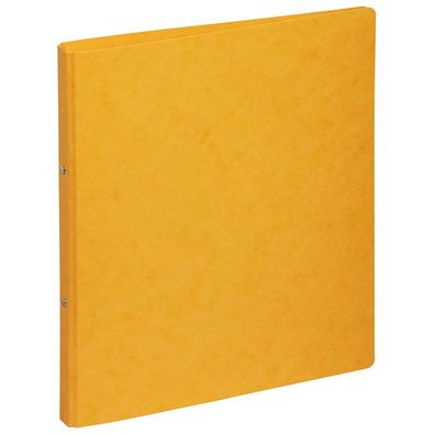 PAGNA Ringbuch, aus Pressspann, 2 Ring-Mechanik, gelb