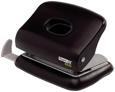 Rapid® 24845300 Bürolocher ECO, Kunststoff, 20 Blatt, schwarz