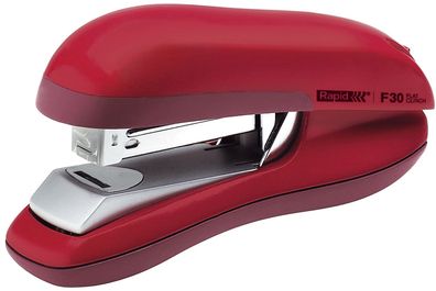 Rapid® 23256502 Flachheftgerät F30, Kunststoff, 30 Blatt, rot