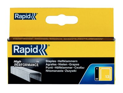 Rapid Heftklammern 13/6, verzinkt, Kleinpackung
