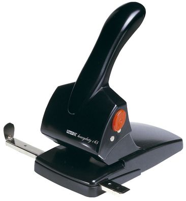 Rapid® 20922601 Registraturlocher HDC65, Gussmetall, 65 Blatt, schwarz