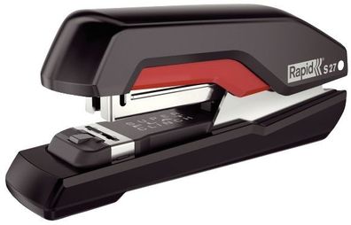Rapid 5000541 Heftgerät Supreme S27 - Metall, 30 Blatt, schwarz/rot