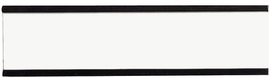 Franken C125 Magnetschild mit C-Profil - 60 x 15 mm, 10 Stück, braun