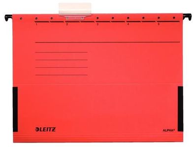 LEITZ ALPHA H„ngetasche, A4, mit Fr”schen, rot
