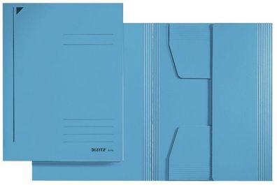 Leitz 3925-00-35 3925 Jurismappe - A5, Pendarec-Karton 430g, blau