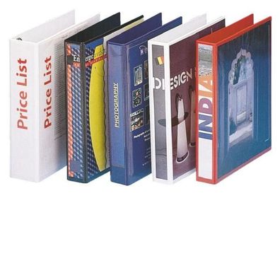 Esselte Pr„sentations-Ringbuch, DIN A4 + , weiá, 4 D-Ring