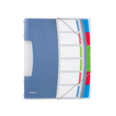 Esselte Ordnungsmappe VIVIDA, A4, PP, 6 F„cher, mehrfarbig