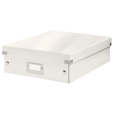 LEITZ Organisationsbox Click & Store WOW, groá, weiá