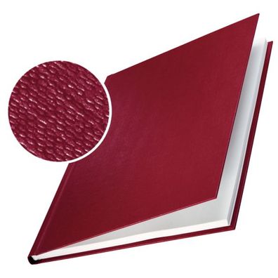LEITZ Buchbindemappe impressBind, A4, 10,5 mm, bordeaux