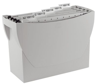 HAN 1900-11 Hängemappenbox SWING, für 20 Hängemappen, lichtgrau
