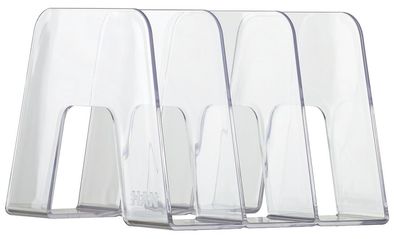 HAN 16200-23 Katalogsammler SORTER - hochglänzend, 3 Fächer, extra stabil, glasklar