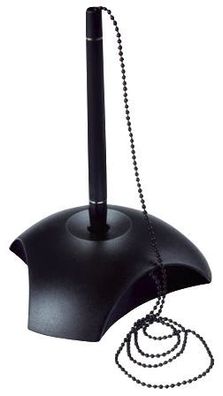 HAN 1751-13 DELTA Kugelschreiberständer - Kette 68 cm, schwarz