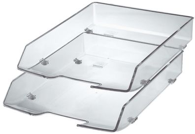 HAN 1028-23 Briefablage WAVE Exclusiv, DIN A4/C4, glasklar
