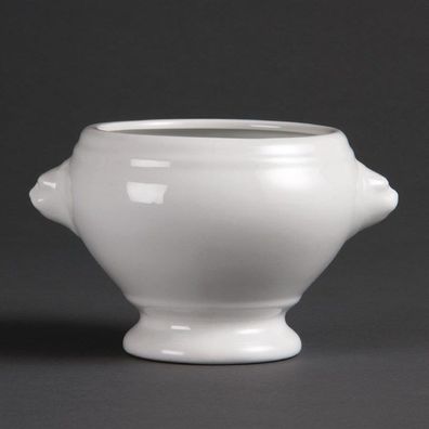 Olympia Whiteware Suppenschüsseln Löwenkopf 47,5cl (6 Stück)