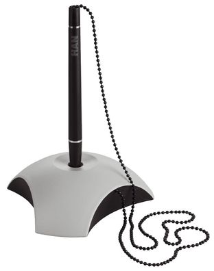 HAN 1751-31 DELTA Kugelschreiberständer - Kette 68 cm, lichtgrau-schwarz