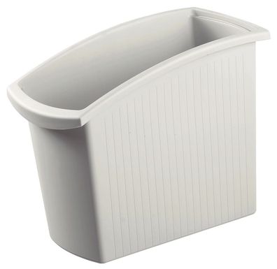 HAN 1840-11 Papierkorb MONDO - 18 Liter, rechteckig, ergonomisch schlank, lichtgrau