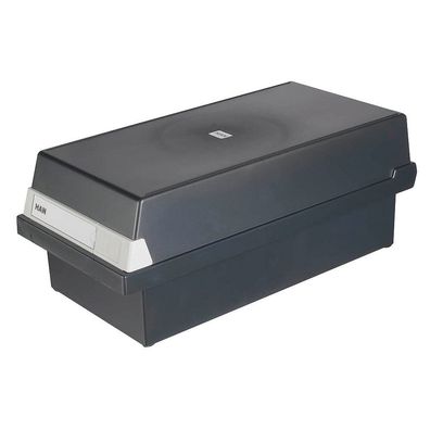 HAN 956-13 Karteikasten A6 quer fü?r 1.300 Karten schwarz