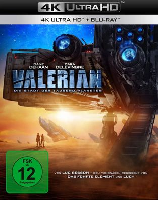 Valerian - Die Stadt der tausend Planeten 4K Ultra-HD Blu-ray Neuwertig