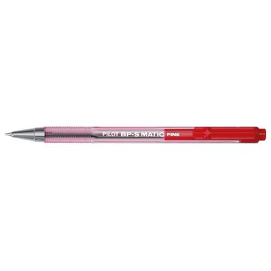 PILOT Druckkugelschreiber BPS-Matic Fine, rot