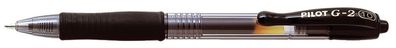 Pilot 2627 001 Gelschreiber G2-10 Klassik BL-G2-10, 0,6 mm, Schwarz