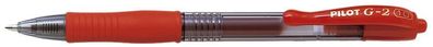 Pilot 2627 002 Gelschreiber G2-10 Klassik BL-G2-10, 0,6 mm, Rot