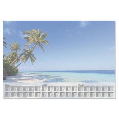 sigel Papier-Schreibunterlage "Beach", 595 x 410 mm
