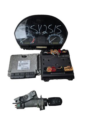 Motorsteuergerät Set 036906034DF SKODA FABIA 1.4 16V