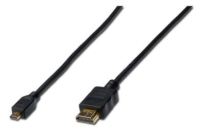 AK-330115-010-S HDMI High Speed Anschlusskabel, Typ A St/St, 1.0m, m/Ethernet, Full