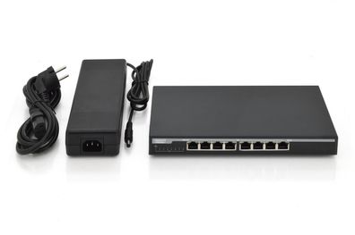 Digitus Professional DN-95340 PoE Switch Digitus 8-Port 10/100/1000Mbps 135W + 1x Upl