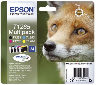 Epson C13T12854012 Original Epson Tintenpatrone MultiPack Bk, , , (C13T12854012, 128