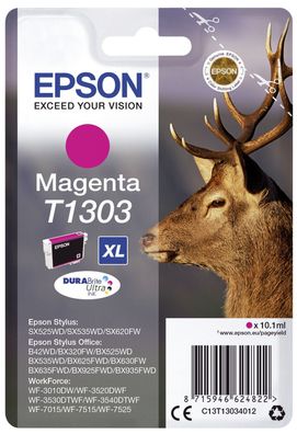 Epson C13T13034012 Original Epson Tintenpatrone magenta XL (C13T13034012, 1303, 13034