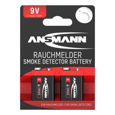 Ansmann 1515-0006 Batterien E-Block 9,0 V