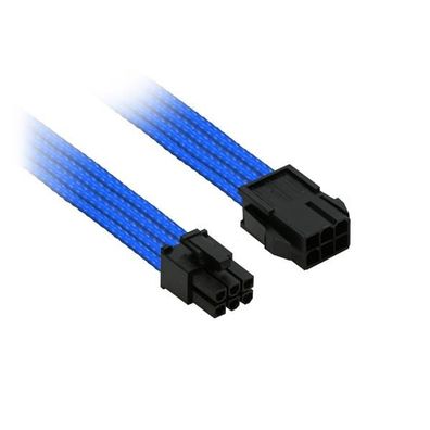 Nanoxia 6-Pin PCI-E Verlängerung - 30 cm - blau