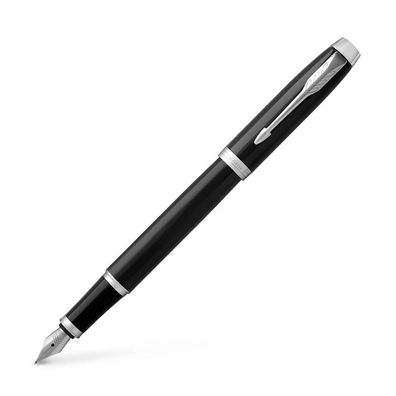 PARKER 1931651 IM Black Lacquer Patronenfüller schwarz M (mittel)