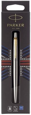 Parker 1953206 Parker Kugelschreiber JOTTER Edelstahl BL M Blau