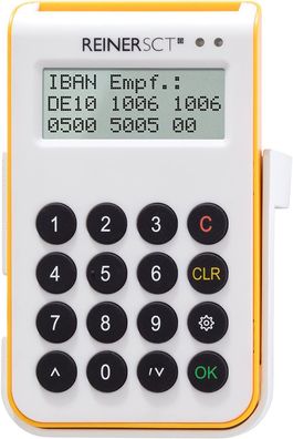 Reiner SCT 2714101-000 cyberJack one Chipkartenleser und TAN-Generator für sicheres O