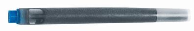 Parker 1950384 Tinte für Füllhalter Quink Tintenpatrone, blau, 5 Patronen