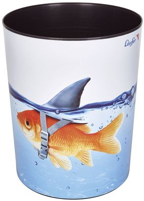 Läufer 26660 Papierkorb 13 L Goldhai(P)