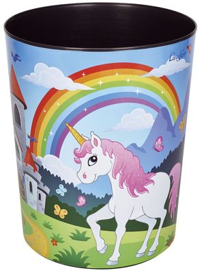 Läufer 26664 Papierkorb 13 L Einhorn(P)