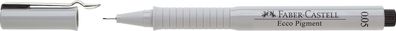 Faber-Castell 166099 Tintenschreiber ECCO-PIGMENT - 0,05 mm, schwarz