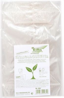 Folia 282 Cellglasbeutel 14,5 x 23,5 cm 10 Stück(T)