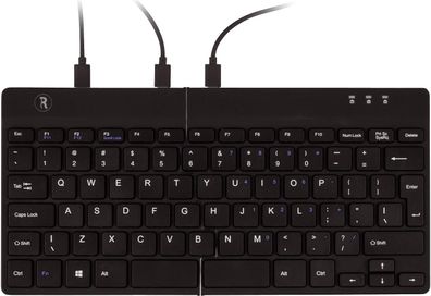 R-GO RGOSP-DEWIBL Ergonomische Split Tastatur - schwarz
