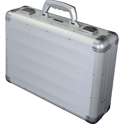 Alumaxx Attach‚-Koffer "VENTURE", Laptopfach, silber matt