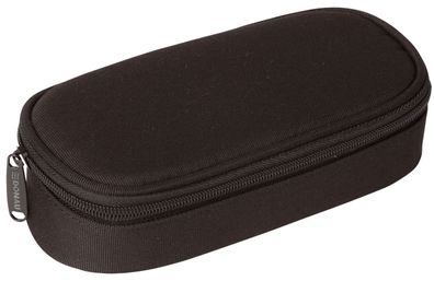 DONAU 6777001-01 Schüleretui - oval, klein, schwarz
