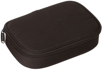 DONAU 6778002-01 Schüleretui - oval, groß, schwarz