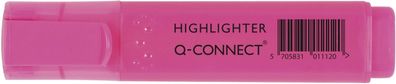 Q-Connect® KF01112 Textmarker - ca. 2 - 5 mm - rosa