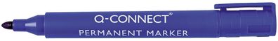 Q-Connect® KF26046 Permanentmarker, ca. 2 mm, blau
