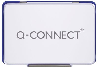 Q-Connect® KF16313 Stempelkissen 9 x 5,5cm blau