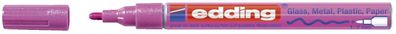 Edding 751-9-079 751 Glanzlack-Marker creative - 1 - 2 mm, pink-metallic