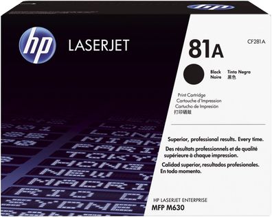 HP CF281A Original HP Tonerkartusche schwarz (CF281A,81A,81ABK,81ABLACK, O81A, O81ABK
